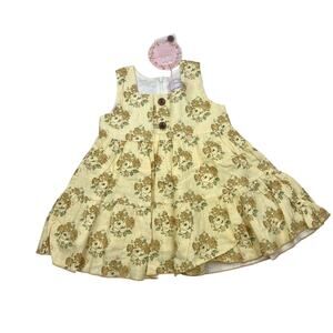 NWT SweetHoney Yellow Floral Dress